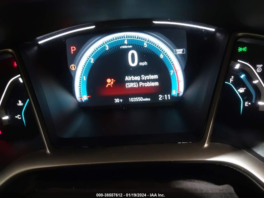 2017 HONDA CIVIC EX - 19XFC2F7XHE068651