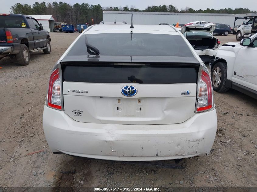 2015 TOYOTA PRIUS TWO - JTDKN3DUXF0476841