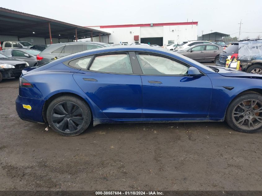 2022 TESLA MODEL S DUAL MOTOR ALL-WHEEL DRIVE - 5YJSA1E54NF473411
