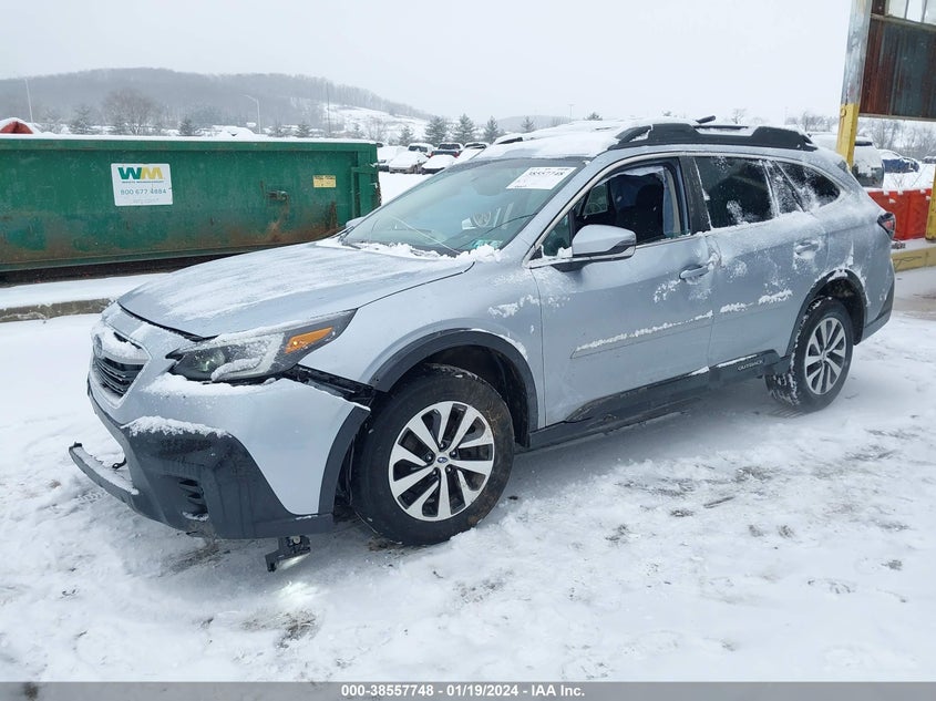 VIN 4S4BTADC3N3219742 2022 SUBARU OUTBACK PREMIUM
