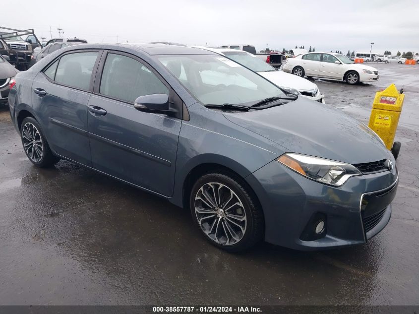 2015 TOYOTA COROLLA S PLUS - 2T1BURHE5FC252830