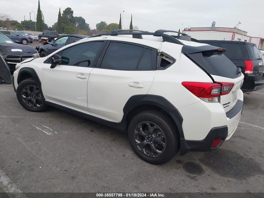 VIN JF2GTHSC8NH260653 2022 SUBARU CROSSTREK SPORT