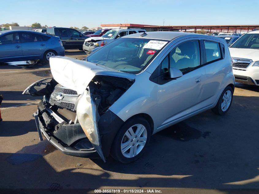 2013 CHEVROLET SPARK 1LT AUTO - KL8CD6S92DC546859