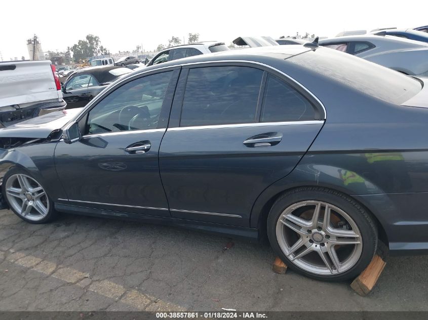 2014 MERCEDES-BENZ C 300 LUXURY 4MATIC/SPORT 4MATIC - WDDGF8AB0EA942598