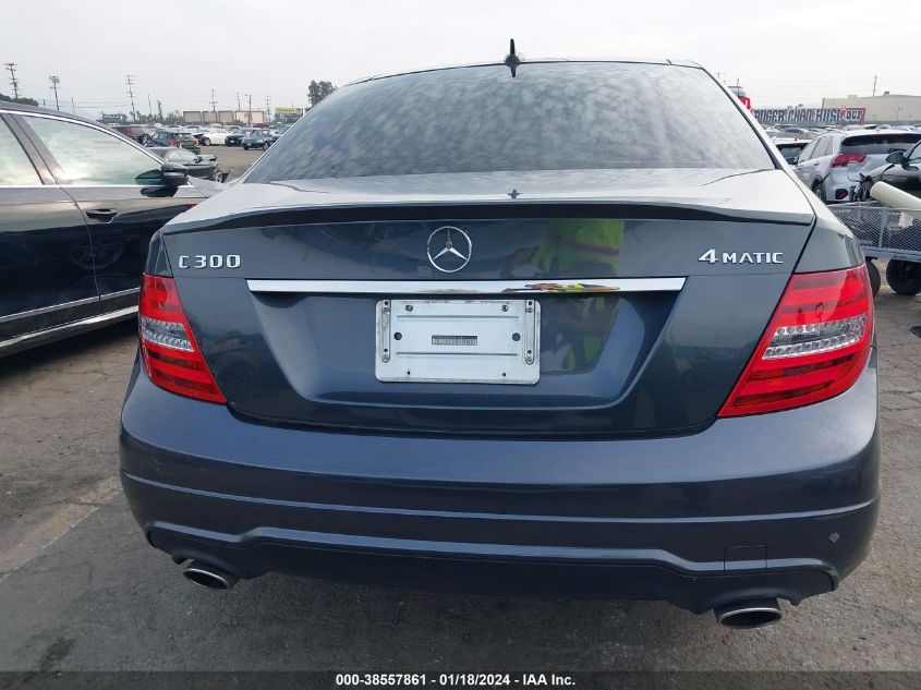 2014 MERCEDES-BENZ C 300 LUXURY 4MATIC/SPORT 4MATIC - WDDGF8AB0EA942598