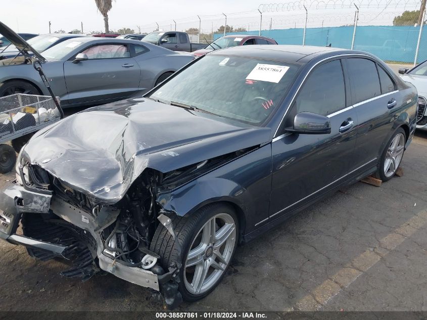 2014 MERCEDES-BENZ C 300 LUXURY 4MATIC/SPORT 4MATIC - WDDGF8AB0EA942598