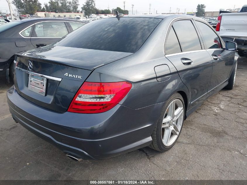 2014 MERCEDES-BENZ C 300 LUXURY 4MATIC/SPORT 4MATIC - WDDGF8AB0EA942598