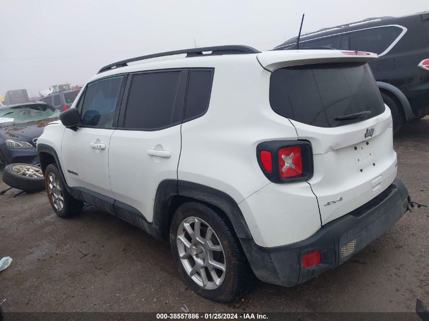 2022 JEEP RENEGADE LATITUDE - ZACNJDB17NPN98148