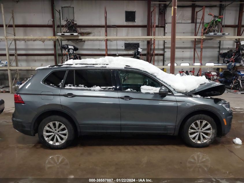 2019 VOLKSWAGEN TIGUAN S - 3VV0B7AX8KM038365