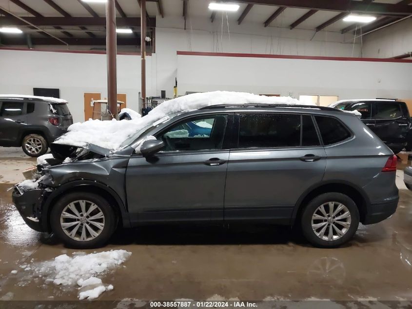 2019 VOLKSWAGEN TIGUAN S - 3VV0B7AX8KM038365