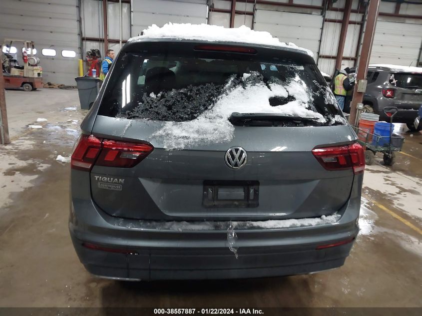 2019 VOLKSWAGEN TIGUAN S - 3VV0B7AX8KM038365