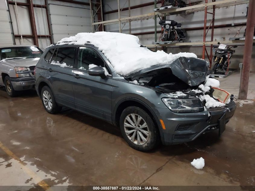 2019 VOLKSWAGEN TIGUAN S - 3VV0B7AX8KM038365