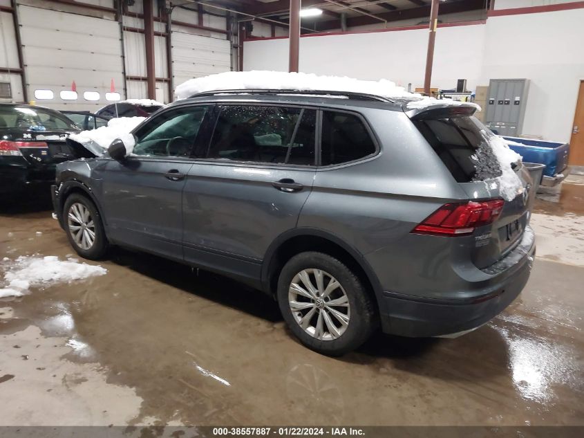 2019 VOLKSWAGEN TIGUAN S - 3VV0B7AX8KM038365