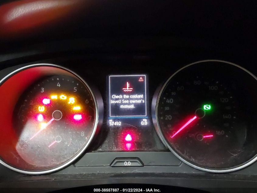 2019 VOLKSWAGEN TIGUAN S - 3VV0B7AX8KM038365