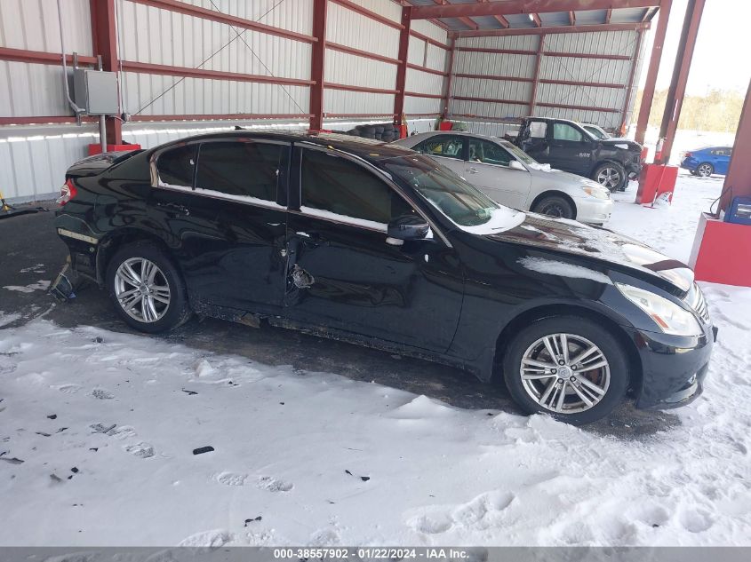 2013 INFINITI G37X - JN1CV6AR3DM352909