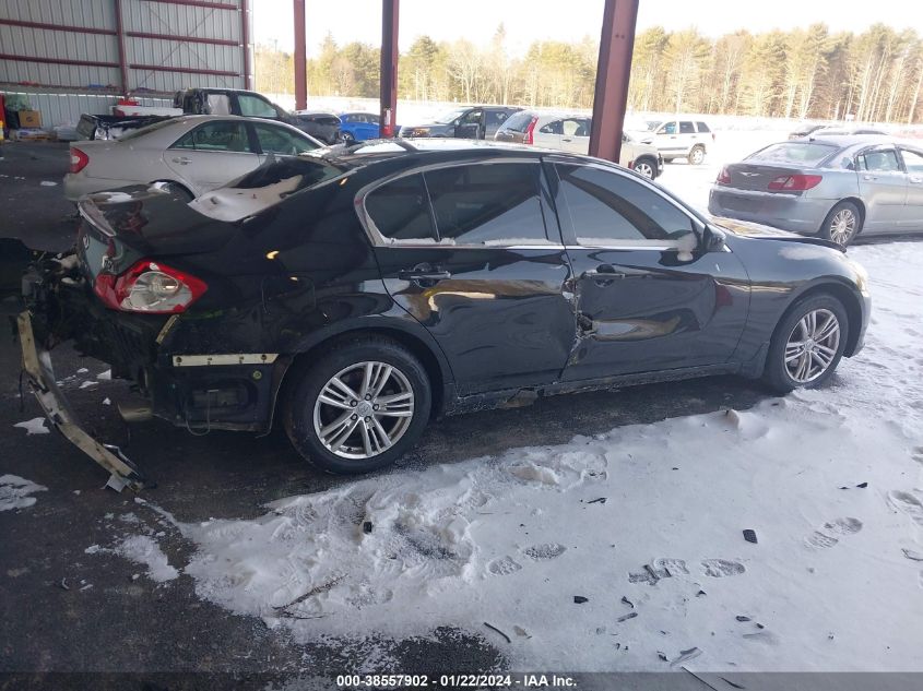 2013 INFINITI G37X - JN1CV6AR3DM352909