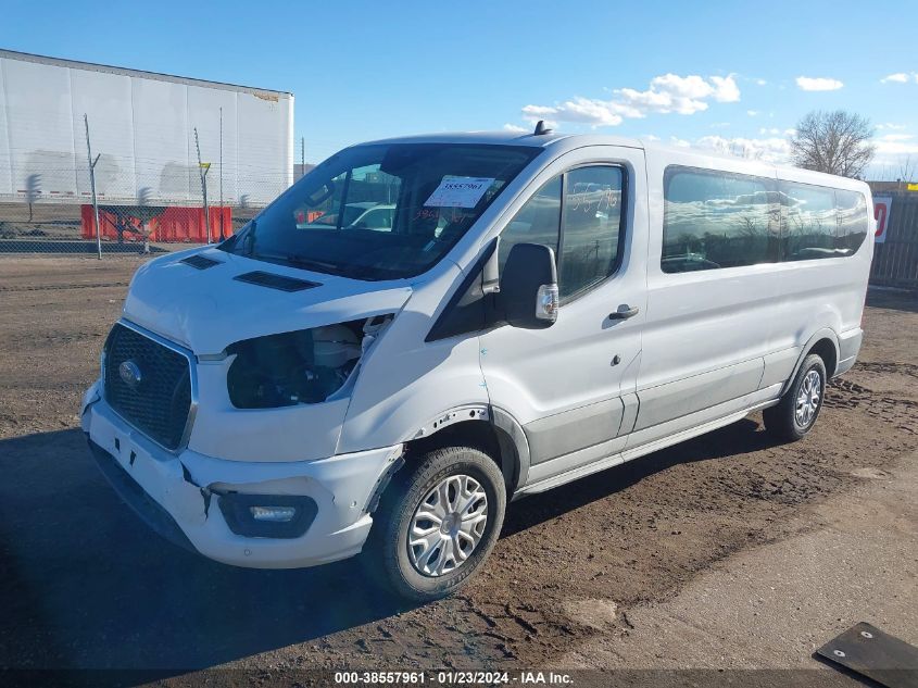 2021 FORD TRANSIT-350 PASSENGER VAN XLT - 1FBAX2Y89MKA49430