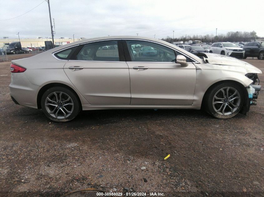 2019 FORD FUSION SEL - 3FA6P0CD0KR219702