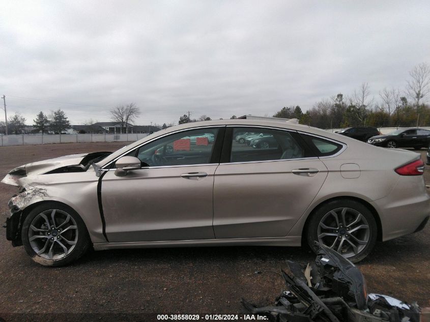 2019 FORD FUSION SEL - 3FA6P0CD0KR219702