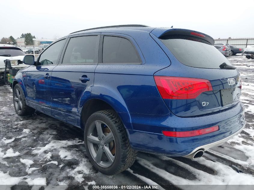 2015 AUDI Q7 PREMIUM PLUS - WA1LGAFE5FD012867