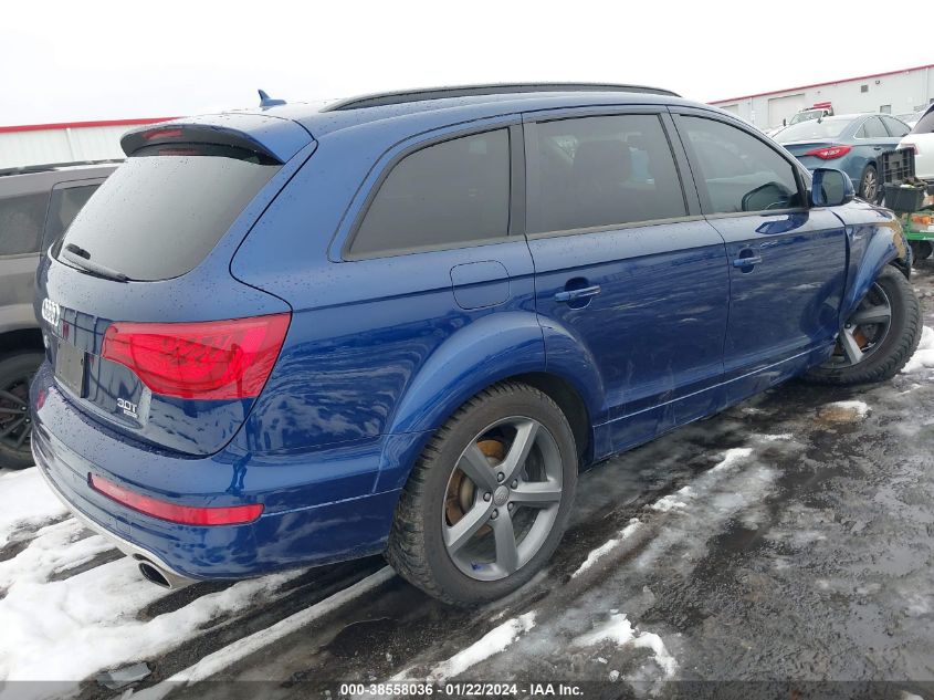 2015 AUDI Q7 PREMIUM PLUS - WA1LGAFE5FD012867