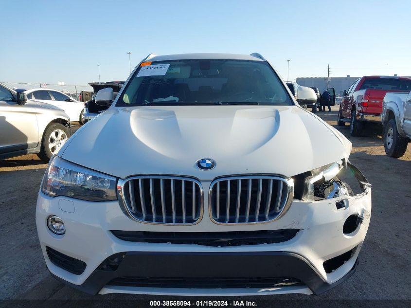 2016 BMW X3 XDRIVE28I - 5UXWX9C59G0D73583