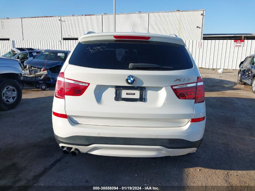 2016 BMW X3 XDRIVE28I - 5UXWX9C59G0D73583