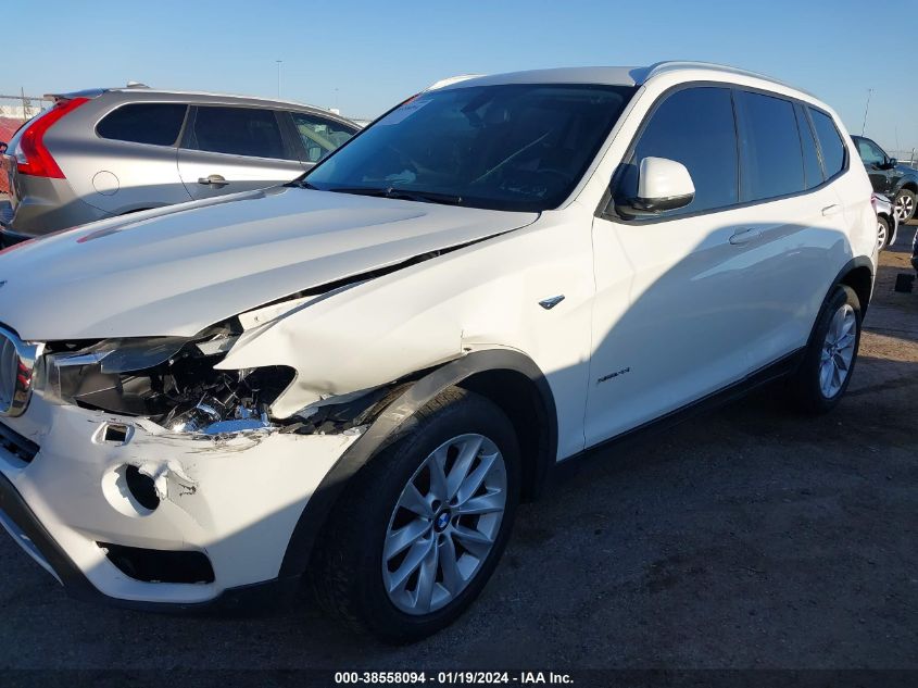 2016 BMW X3 XDRIVE28I - 5UXWX9C59G0D73583