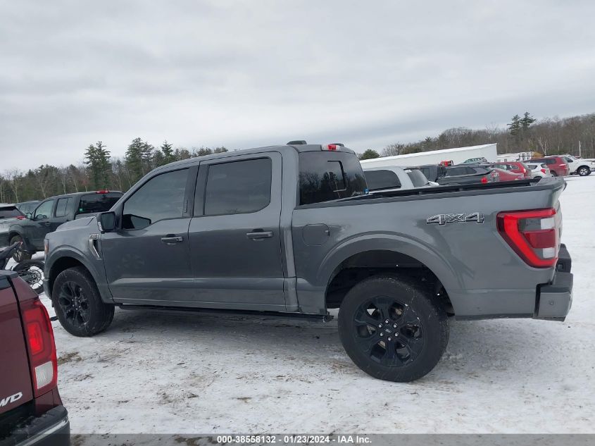 2022 FORD F-150 PLATINUM - 1FTFW1E82NFC02890