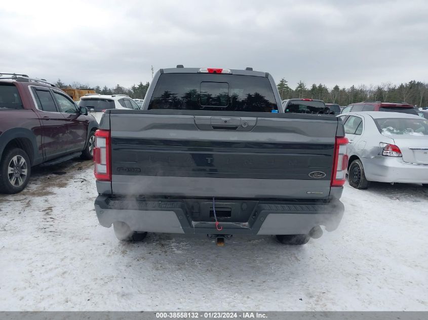 2022 FORD F-150 PLATINUM - 1FTFW1E82NFC02890