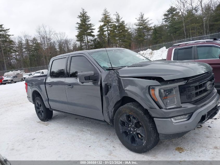 2022 FORD F-150 PLATINUM - 1FTFW1E82NFC02890