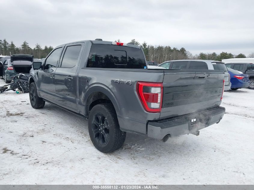 2022 FORD F-150 PLATINUM - 1FTFW1E82NFC02890