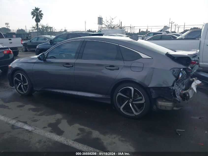 2018 HONDA ACCORD SPORT - 1HGCV1F31JA215292