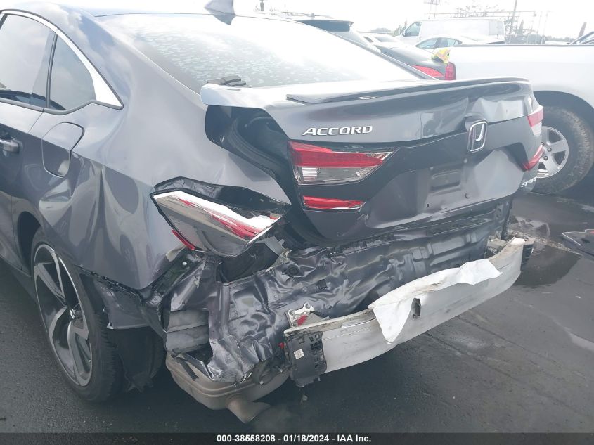 2018 HONDA ACCORD SPORT - 1HGCV1F31JA215292