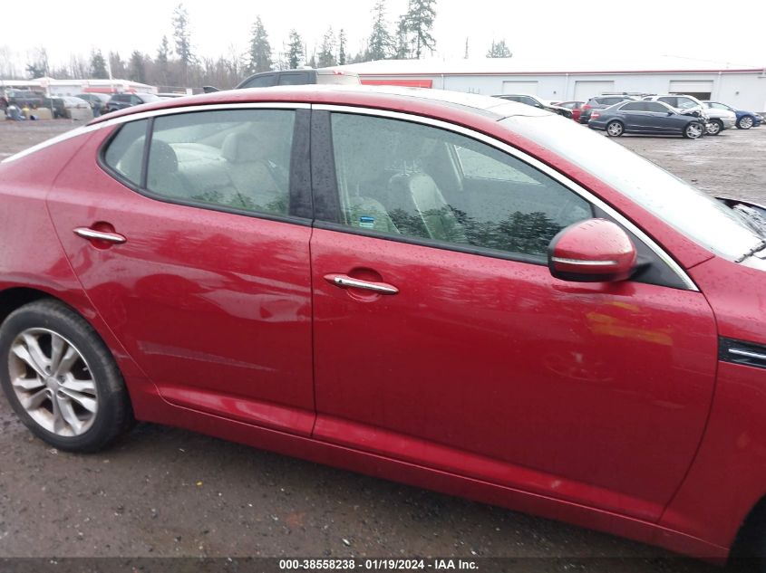 2013 KIA OPTIMA EX - 5XXGN4A75DG126765