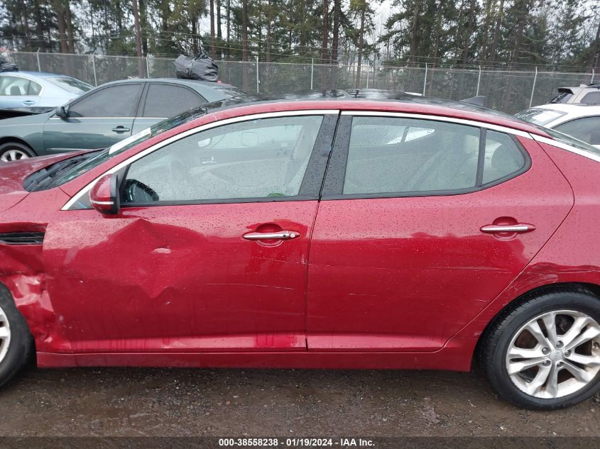 2013 KIA OPTIMA EX - 5XXGN4A75DG126765