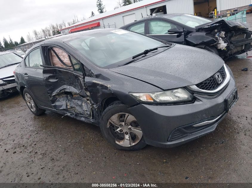 2013 HONDA CIVIC LX - 2HGFB2F57DH559986