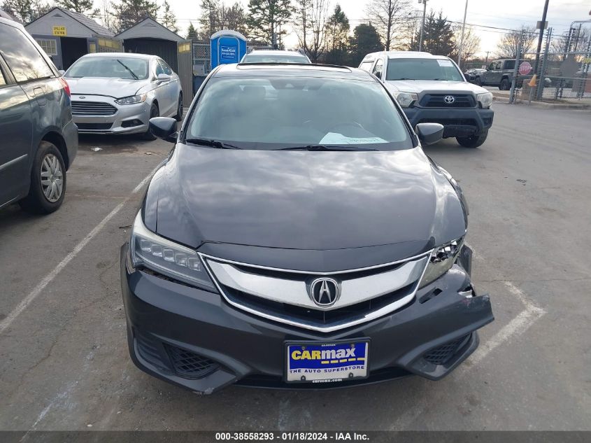 2016 ACURA ILX PREMIUM PACKAGE/TECHNOLOGY PLUS PACKAGE - 19UDE2F70GA001156