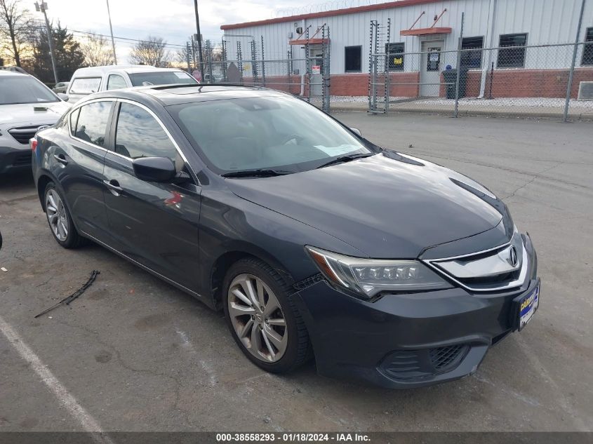 2016 ACURA ILX PREMIUM PACKAGE/TECHNOLOGY PLUS PACKAGE - 19UDE2F70GA001156