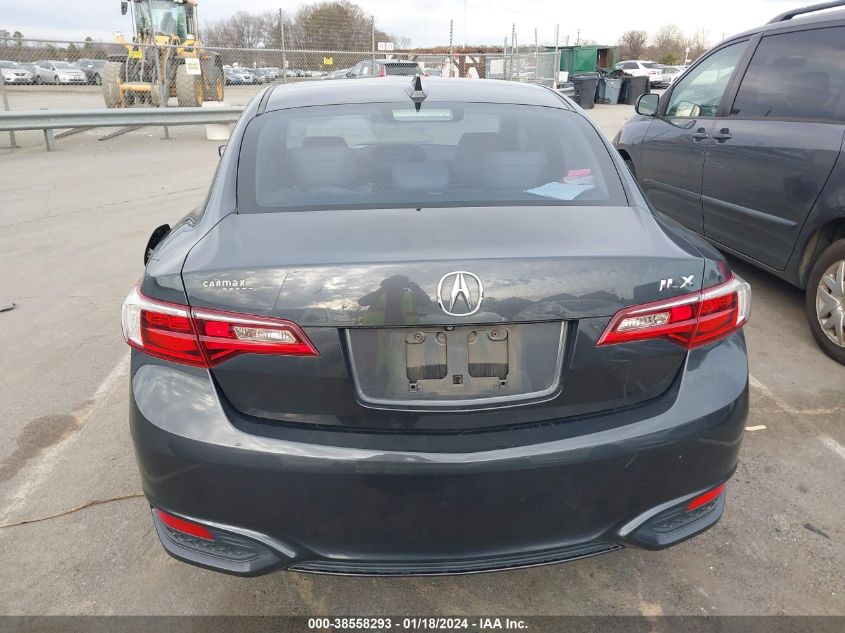 2016 ACURA ILX PREMIUM PACKAGE/TECHNOLOGY PLUS PACKAGE - 19UDE2F70GA001156