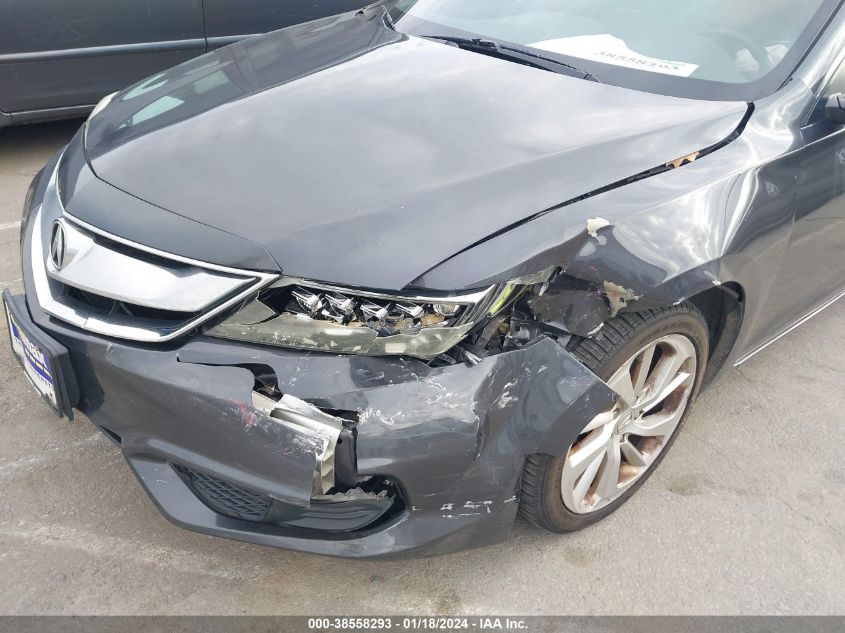 2016 ACURA ILX PREMIUM PACKAGE/TECHNOLOGY PLUS PACKAGE - 19UDE2F70GA001156