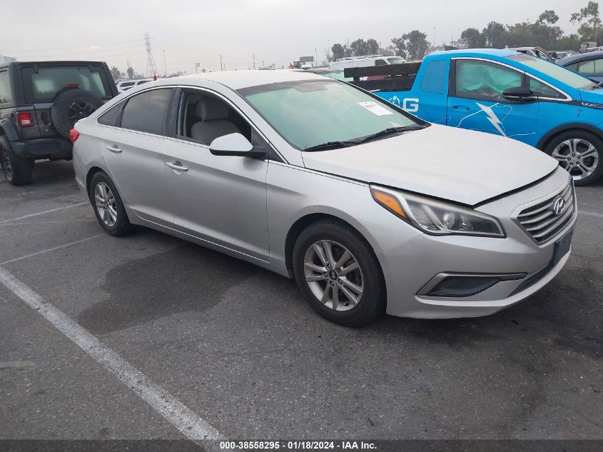 2016 HYUNDAI SONATA - 5NPE24AF7GH387900