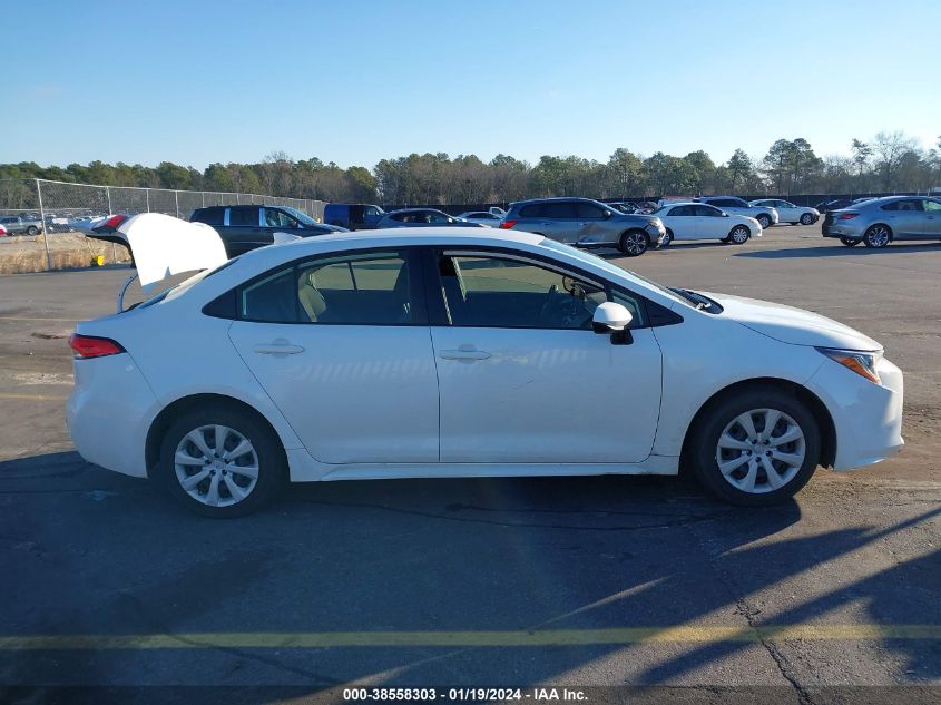 2022 TOYOTA COROLLA LE - JTDEPMAE6N3014459