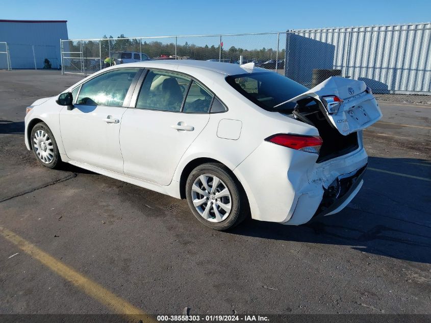 2022 TOYOTA COROLLA LE - JTDEPMAE6N3014459