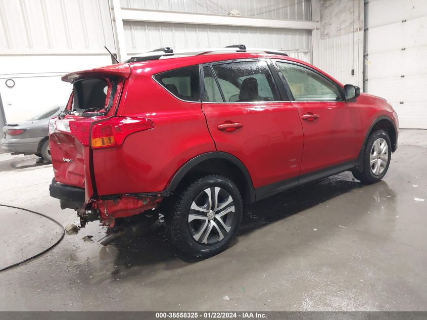 2013 TOYOTA RAV4 LE - JTMBFREV2DD035198
