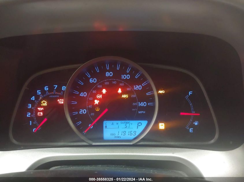 2013 TOYOTA RAV4 LE - JTMBFREV2DD035198