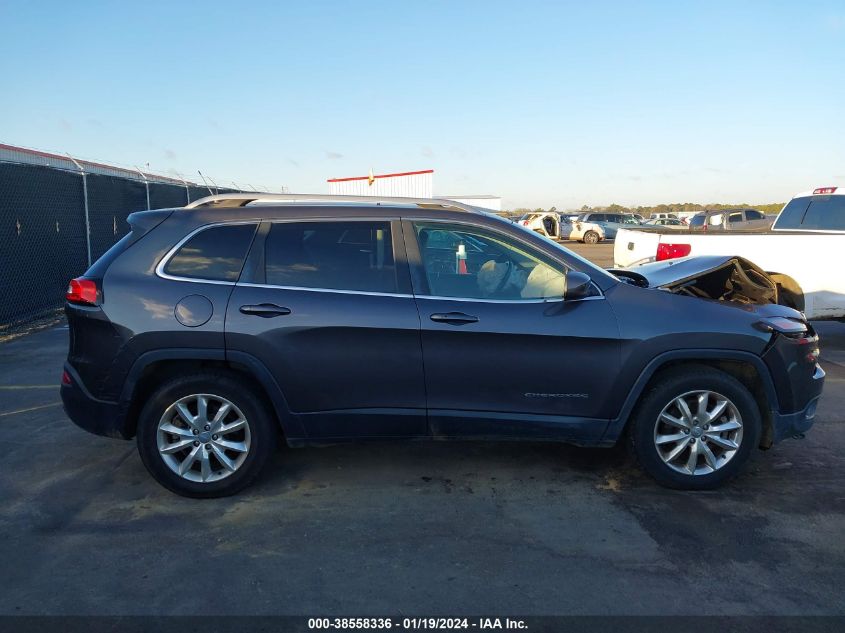 2014 JEEP CHEROKEE LIMITED - 1C4PJMDB4EW296143