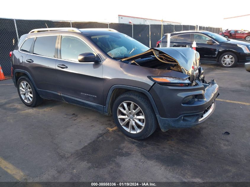 2014 JEEP CHEROKEE LIMITED - 1C4PJMDB4EW296143