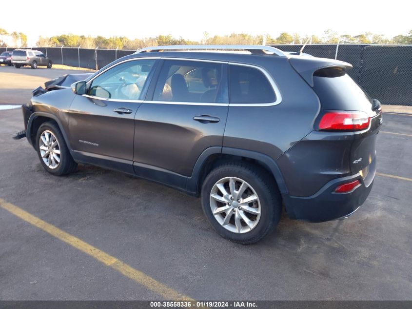 2014 JEEP CHEROKEE LIMITED - 1C4PJMDB4EW296143