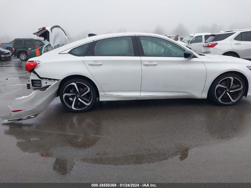 2022 HONDA ACCORD SPORT - 1HGCV1F37NA086206